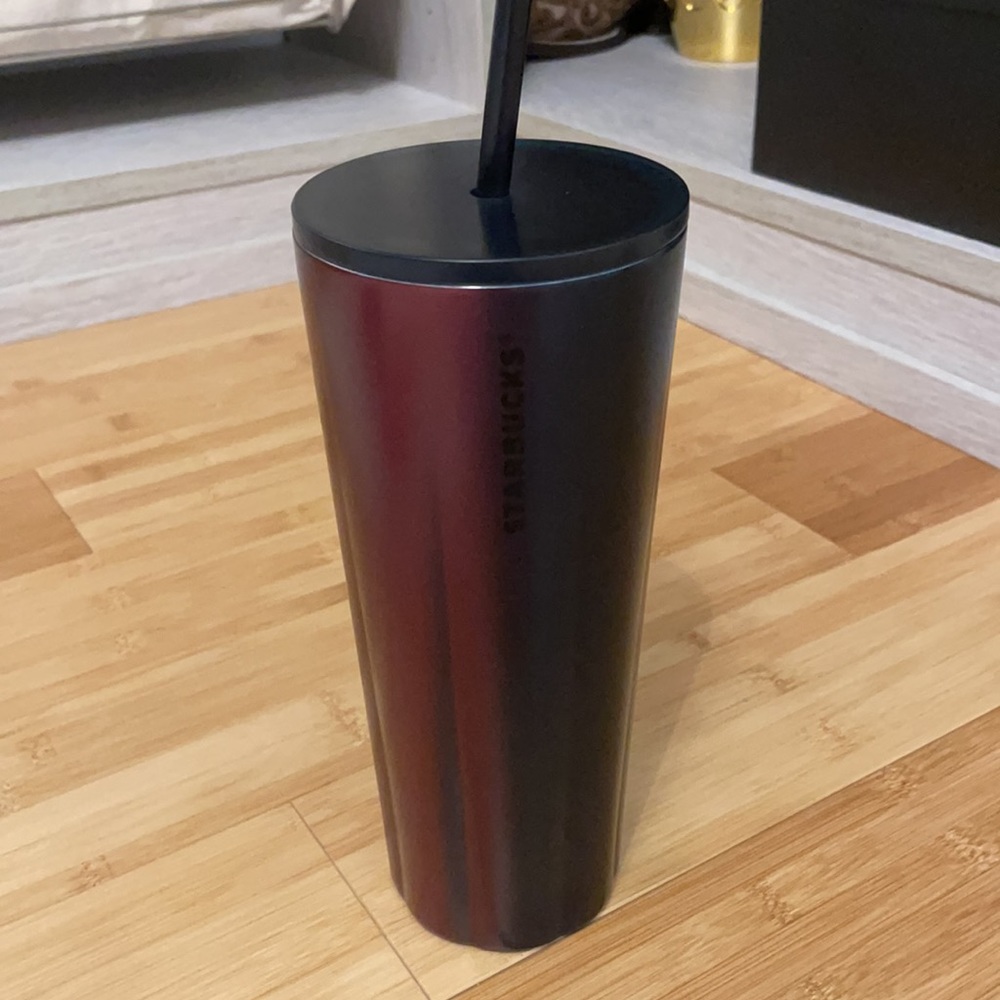 Starbucks Puffy Metallic Stainless Steel Tumbler - Picture 1 of 7
